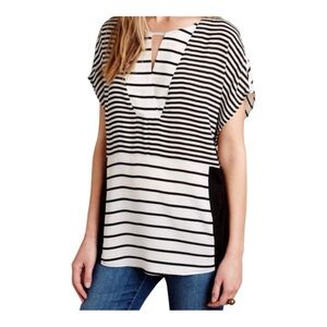 ONE SEPTEMBER Womens Size Medium Keyhole Neck Kimono Sleeve Shirt